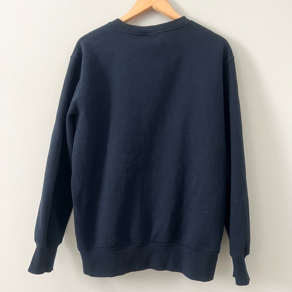 H&M Atari Fleece Lined Navy Sweatshirt Size M - Picture 5 of 5